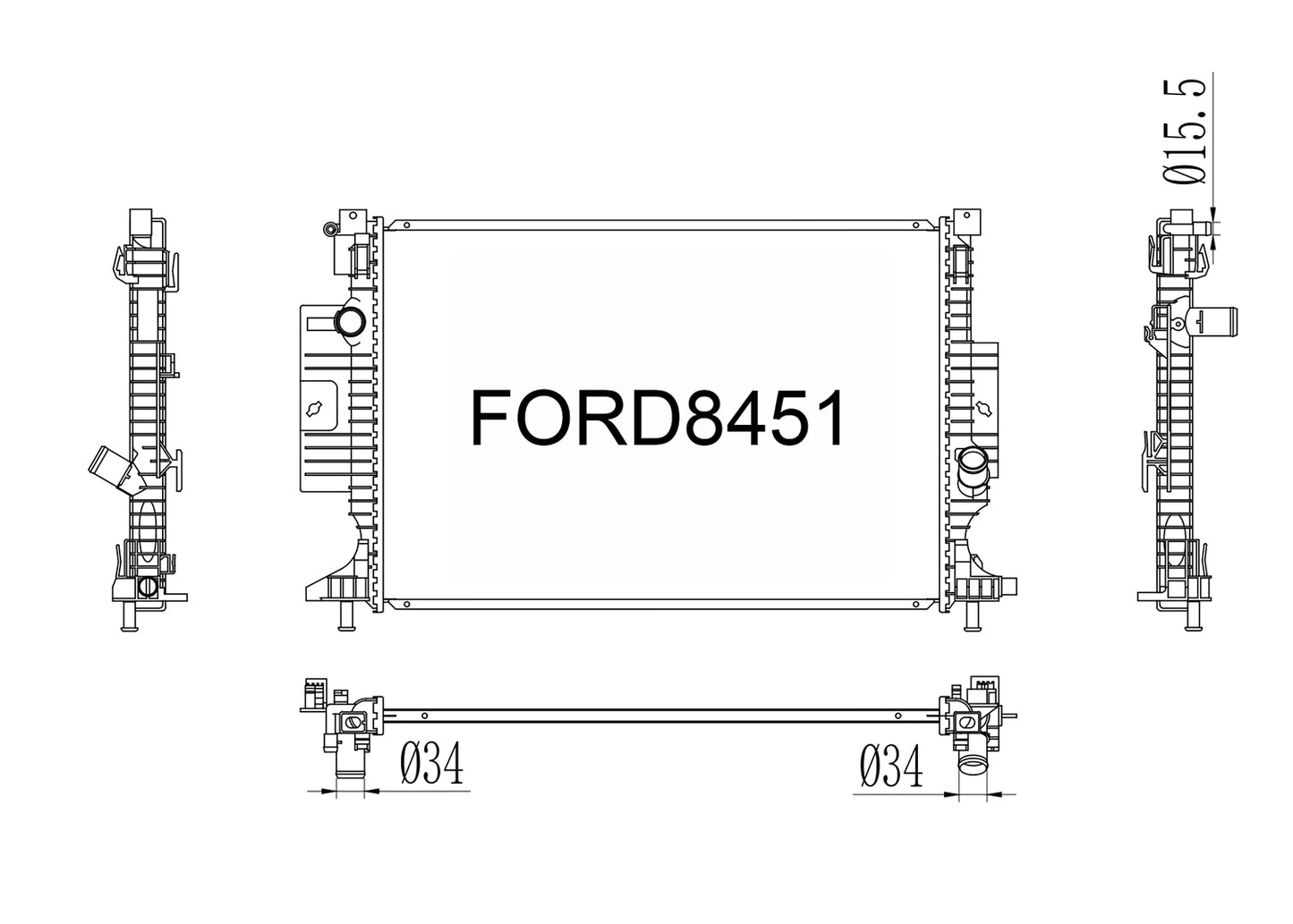 Ford Kuga 2.0L Diesel 2013-2019