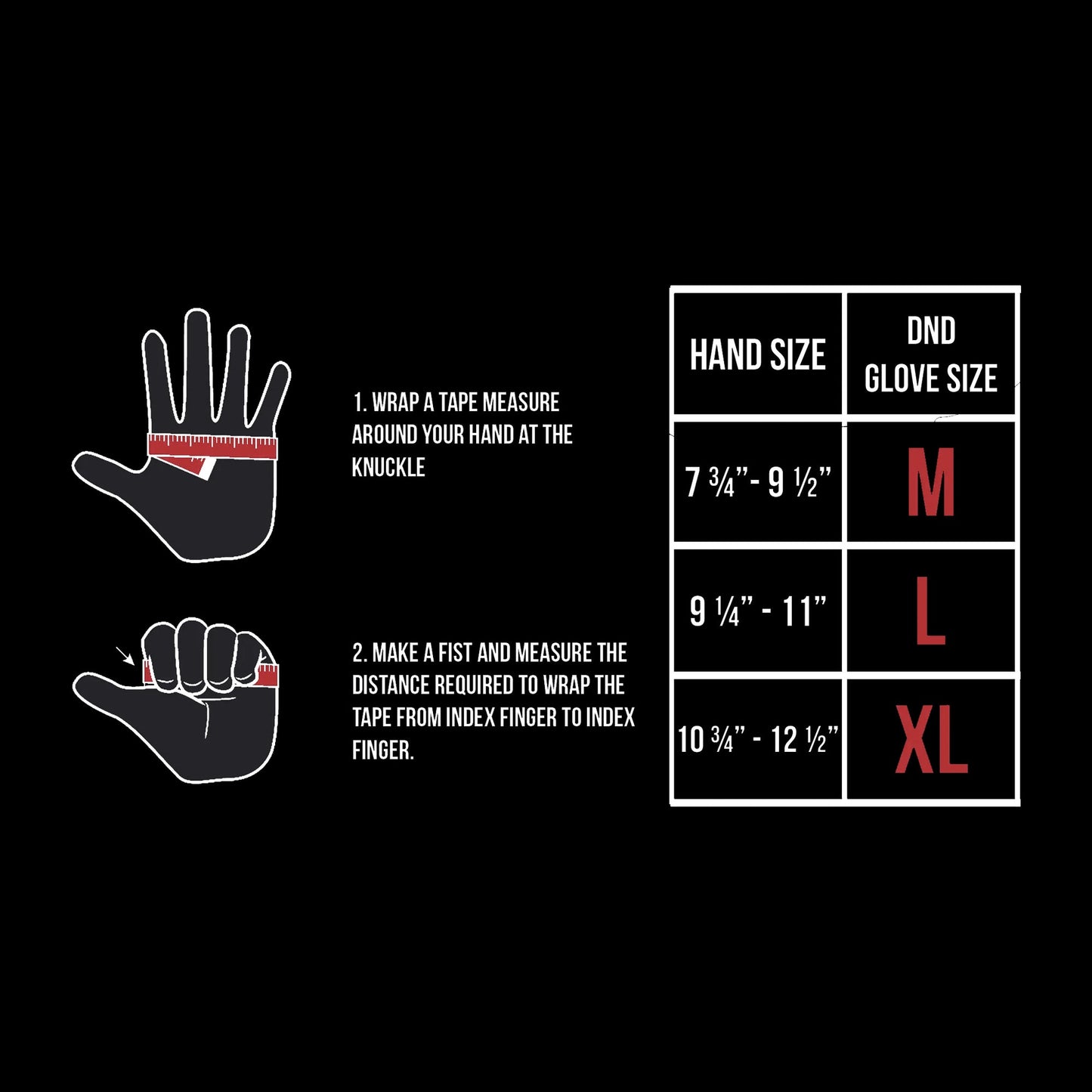 DND Racing Gloves (Comp Spec)
