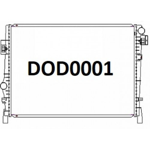 Dodge Journey 20082020 Radiator Fenix Radiators