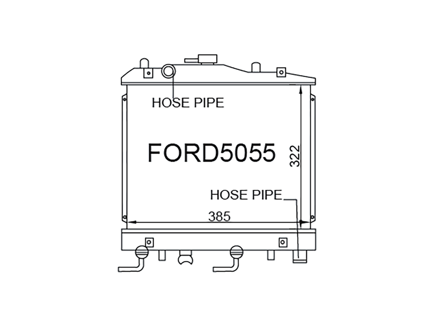 Ford Festiva DA 1.3L Petrol 1987-1990