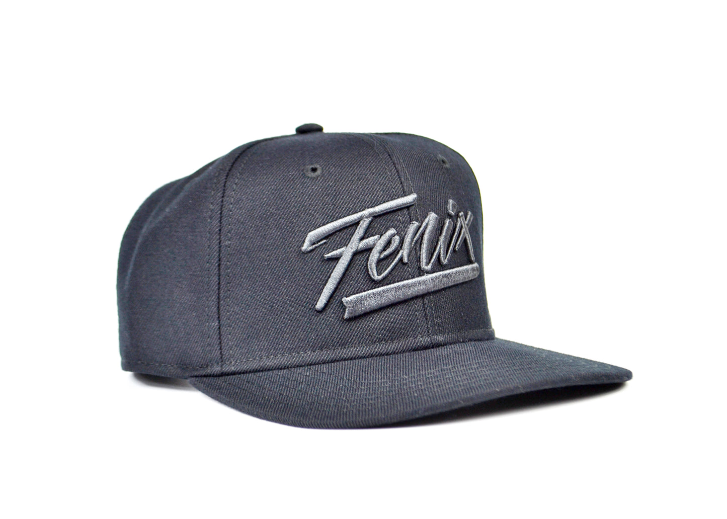 Fenix Script Snapback - Black
