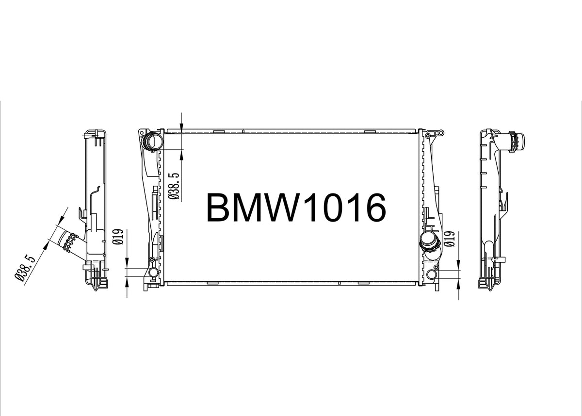 BMW 1 Series E82, 3 Series E90, X1 E84 & Z4 E89 Petrol 2006-2016 [With Pipe]