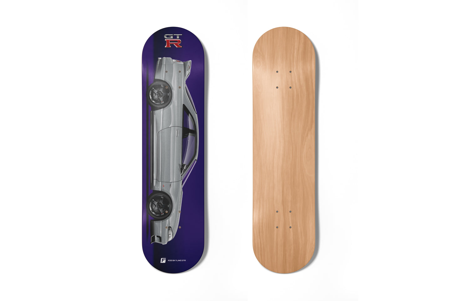 The Radshop R33 Skyline GTR - Skate Deck