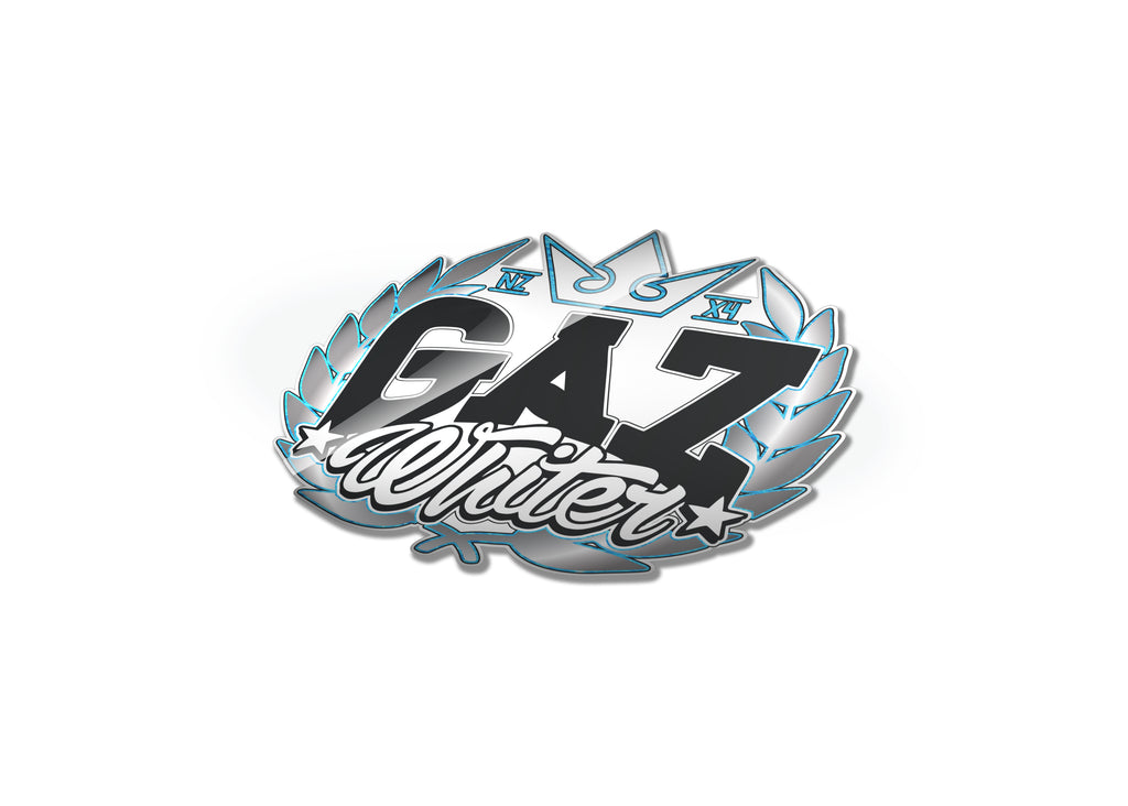 Gaz Whiter - Wreath Sticker
