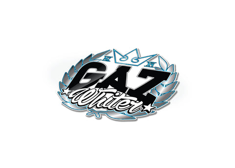 Gaz Whiter - Wreath Sticker