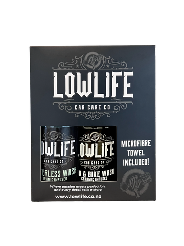 Low Life Car & Bike Wash / Waterless Wash - Twin Pack