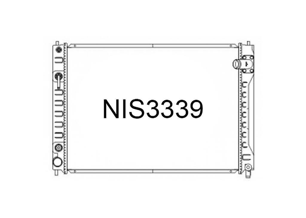 Fuga Radiator Nissan Fuga Y51 3.7L V6 2009-2021 Radiator | Fenix Radiators