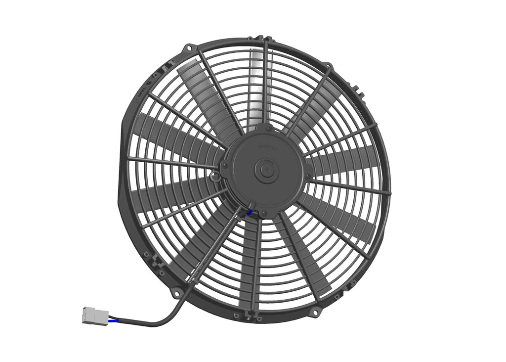 Spal Brushed Axial Low Profile Electric Fan - 14"