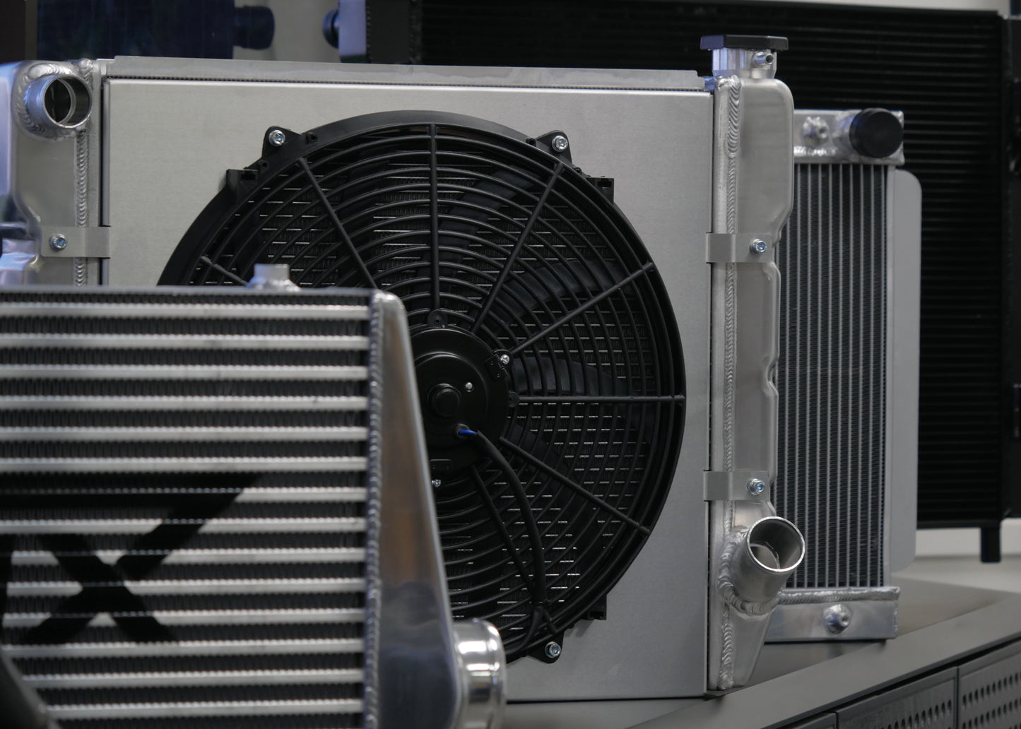 Universal Stock Car Radiator [482mm] Fan Shroud Kit