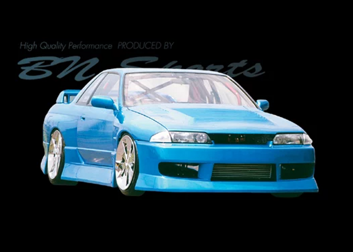 Red R32 Bn Racing Kit BN-Sports Type 2 R32 GTR Front Fender | Fenix Radiators – Fenix Radiators