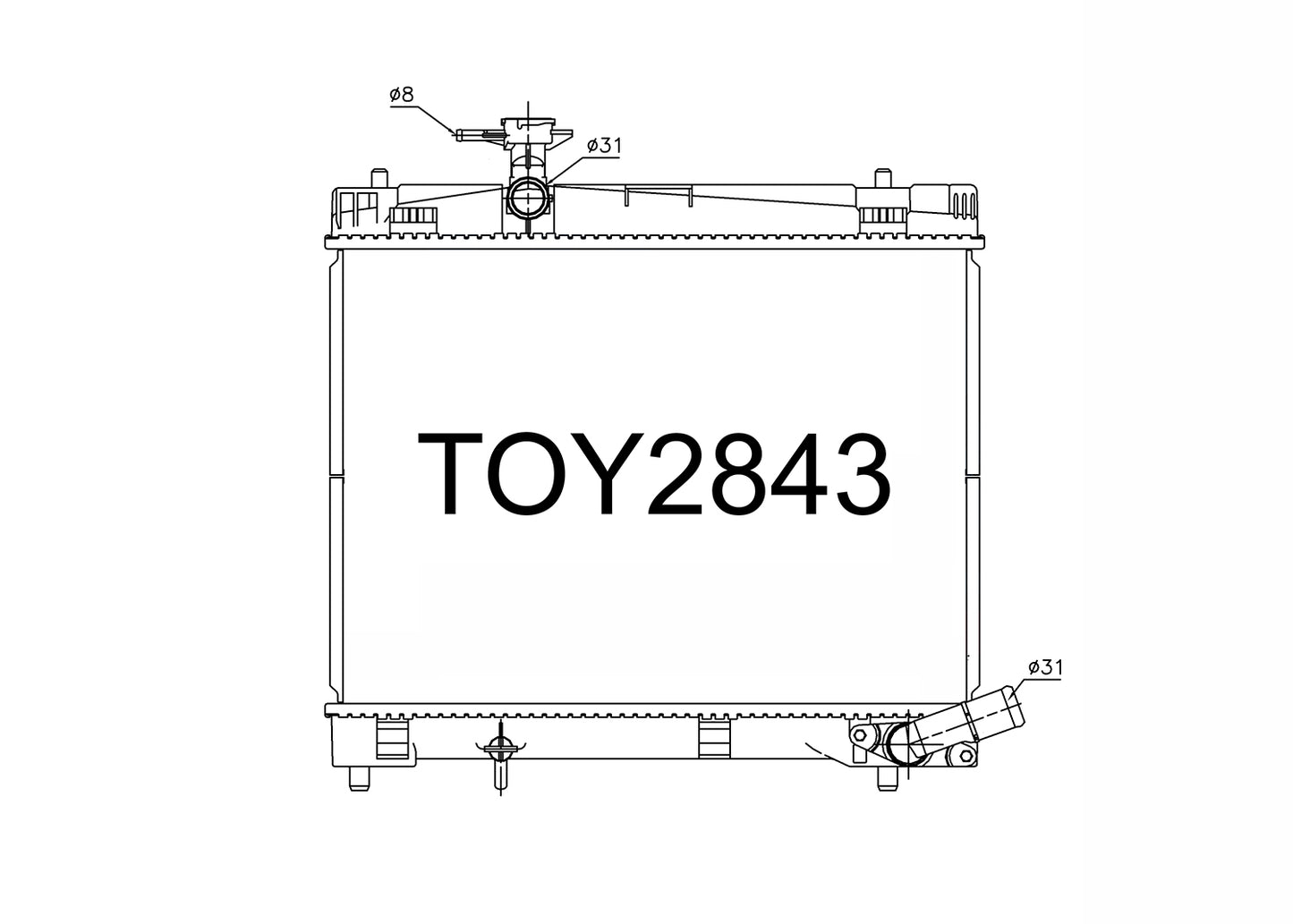 Toyota Ractis / Verso-S / Vitz NSP120 & Yaris NSP150 1.3L Petrol 2010-2022