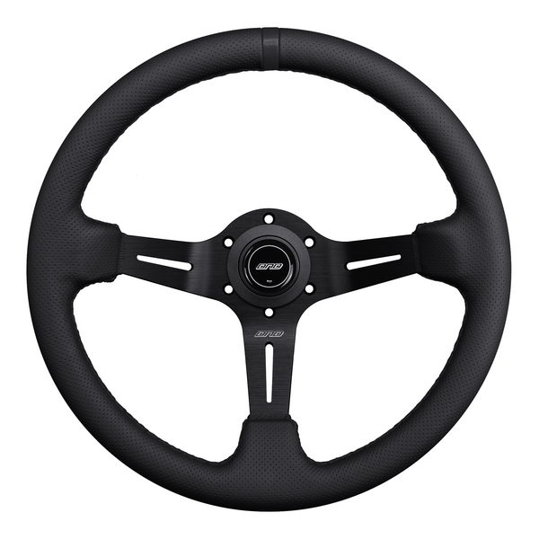 DND Perforated Leather Race Steering Wheel - 75mm
