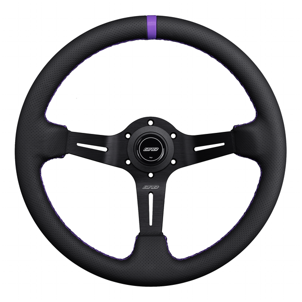 DND Perforated Leather Race Steering Wheel - 75mm