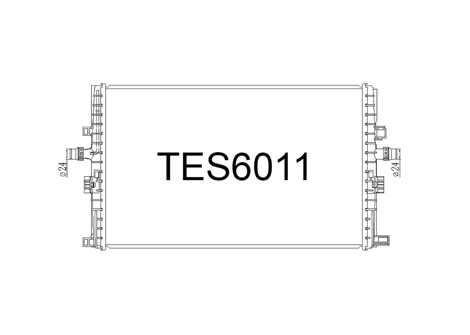 Model 3 Radiator Tesla Model 3 & Model Y 2020- Radiator | Fenix Radiators – Fenix Radiators