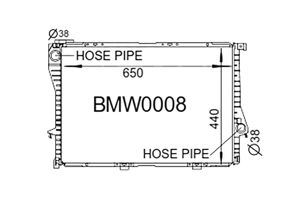 BMW Series E39, Series E38  Z8 E52 1998-2003 [Clip-on]