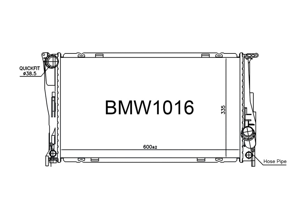 BMW 1 Series E82, 3 Series E90, X1 E84 & Z4 E89 Petrol 2006-2016 [With Pipe]