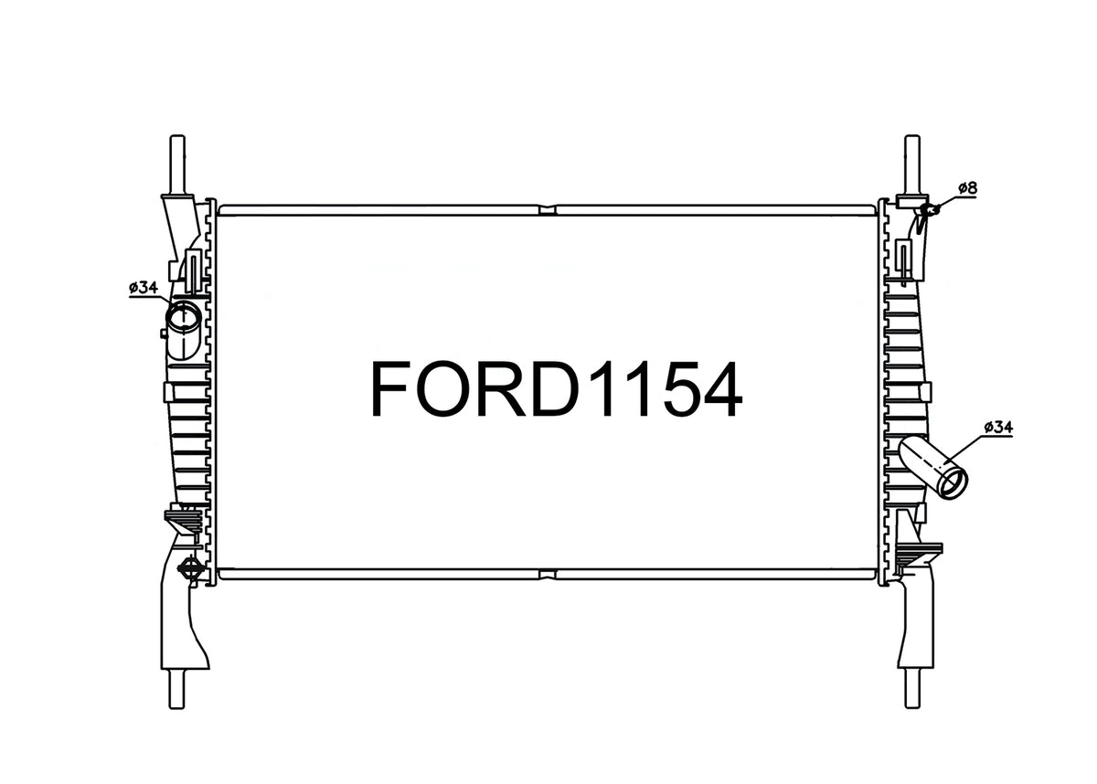 Ford Transit TT9 2.3L Petrol & 2.2L / 2.4L Diesel 2006-14 [Narrow]