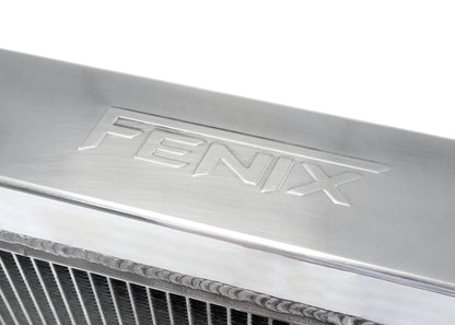 Universal Performance Radiator - Top Outlet Pipe Left / Bottom Outlet Pipe Right.