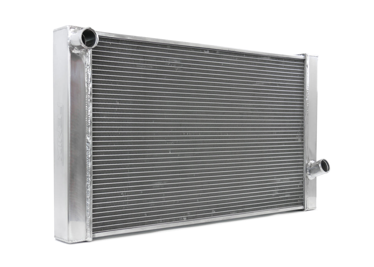 Universal Performance Radiator - Top Outlet Pipe Left / Bottom Outlet Pipe Right.