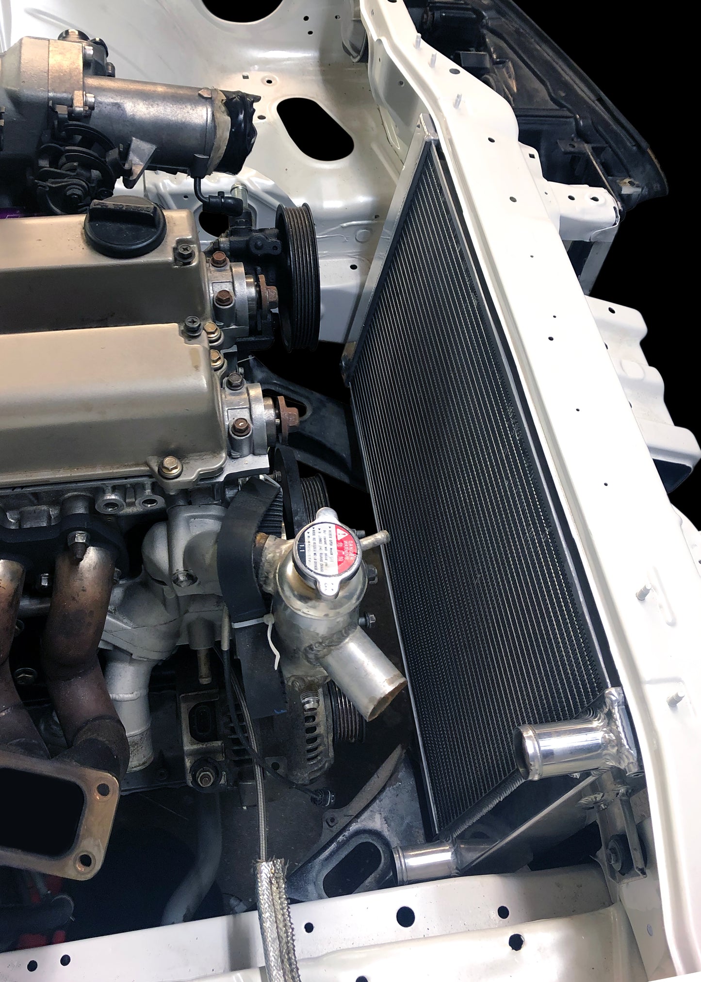 Nissan Silvia S14 / S15 with RB & JZ 1993-2002 [Tucked] | Performance Radiator