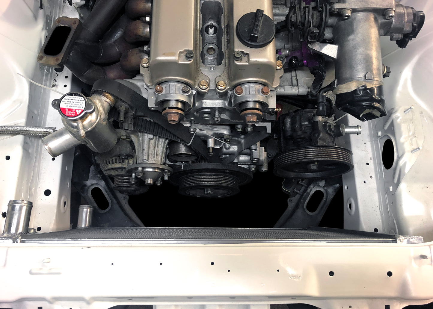 Nissan Silvia S14 / S15 with RB & JZ 1993-2002 [Tucked] | Performance Radiator