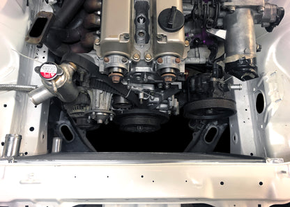 Nissan Silvia S14 / S15 with RB & JZ 1993-2002 [Tucked] | Performance Radiator