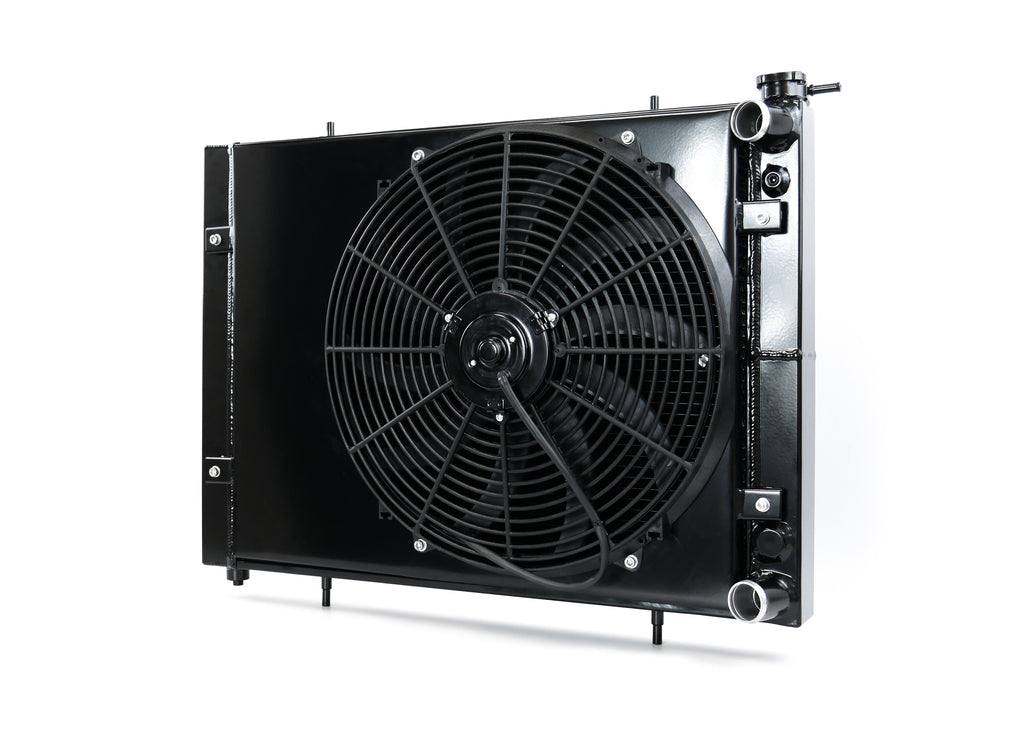 3-Row Aluminum Radiator W/ Shroud & Fans – Nissan Skyline S13 CA18 R32 RB20, GPI Racing