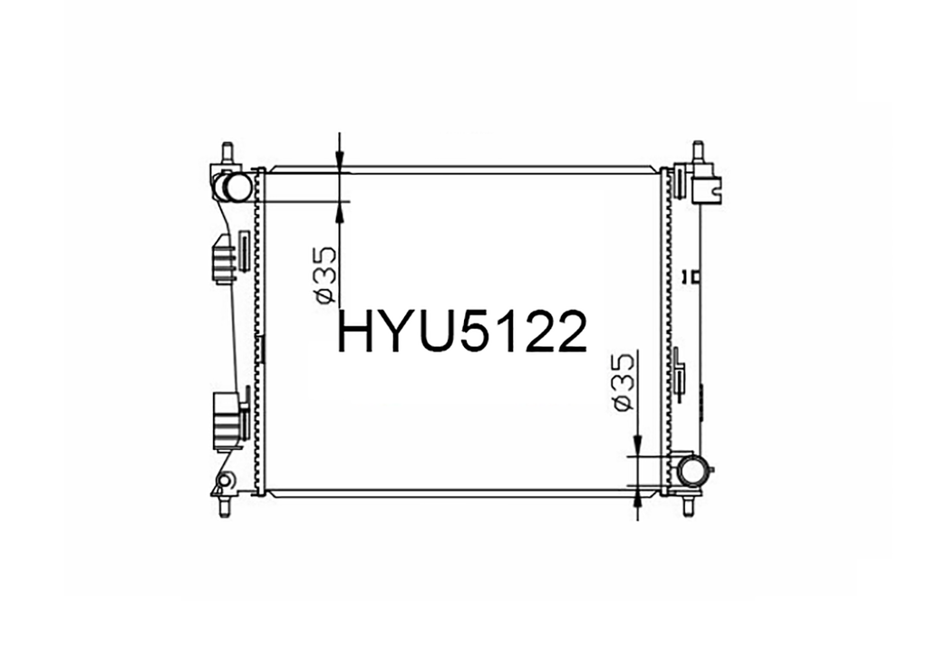 Hyundai i20 PB & Accent RB Diesel 2008-2018 [Slip-in Fan Mount]
