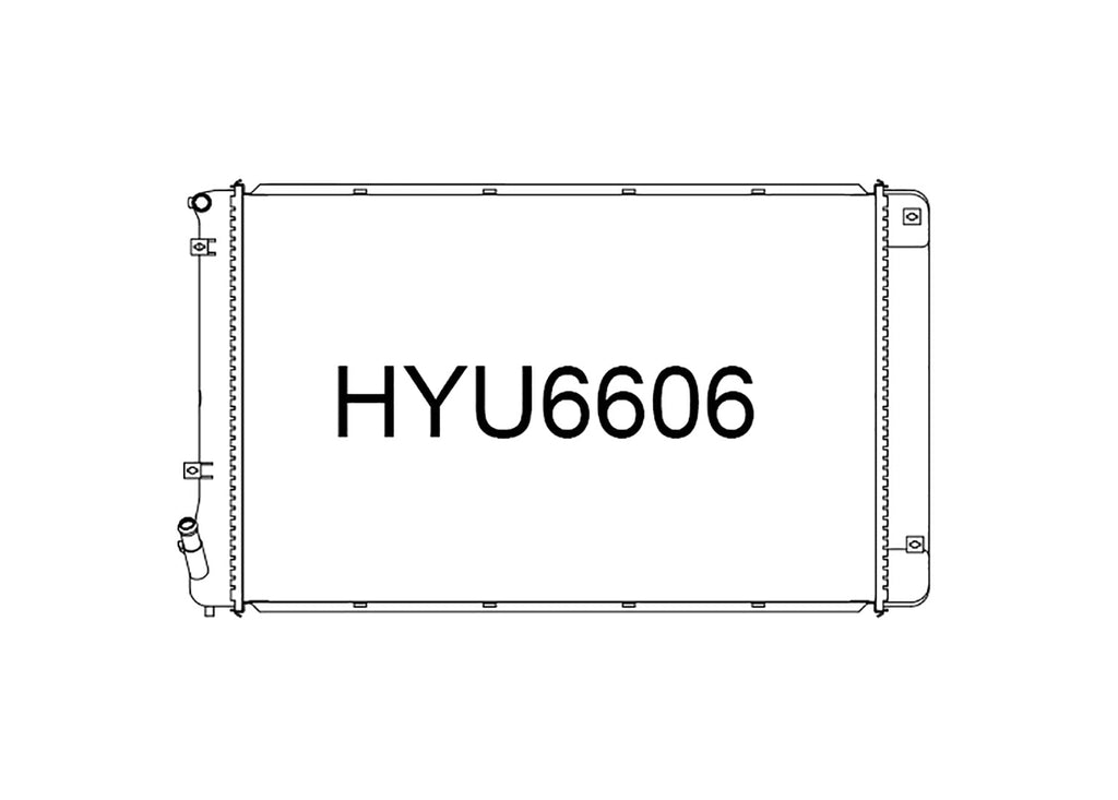 Kia Niro 1.6L Hybrid 2017-2022 Auxiliary Radiator | Fenix Radiators