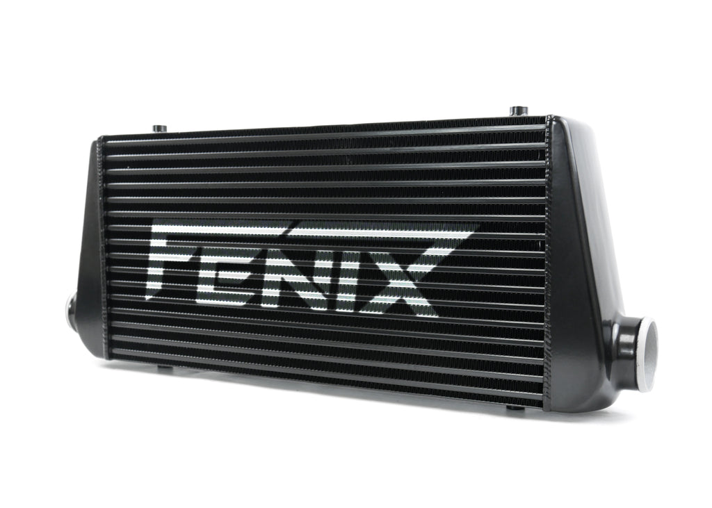 FENIX Black Bar & Plate Intercooler – Core Size 300x450x76mm – 2.5 Inch Outlets – Universal