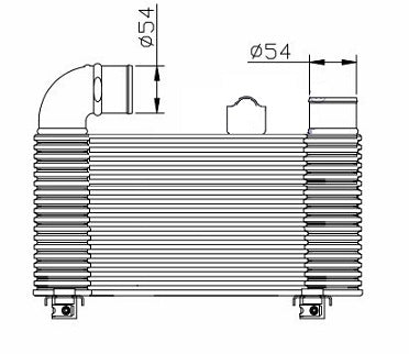Toyota Hiace KDH200 Diesel 2004-2019 Intercooler – Fenix Radiators