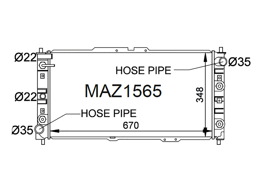 Mazda Lantis / 323F / Astina V6 Petrol 1994-1998 [With Pipe]