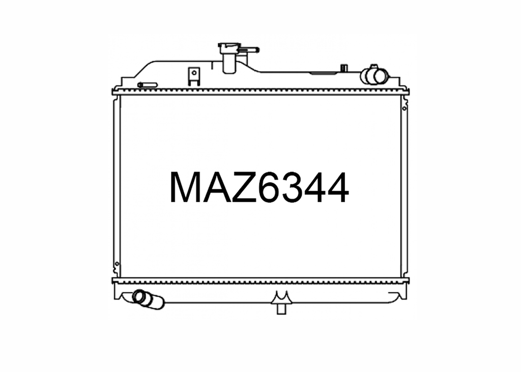 Bongo Radiator Mazda Bongo SK 1999-2012 Radiator | Fenix Radiators