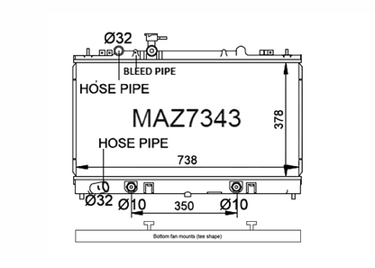 Mazda 6 / Atenza GG 1.8L & 2.0L / GH 2.0L 2005-2012 [With Bleed Pipe]