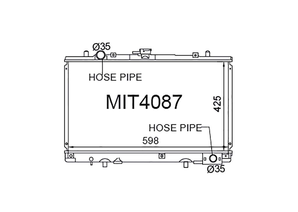 Mitsubishi Triton / L200 MK 2.8L Diesel 1996-2003 [Straight Pipe]