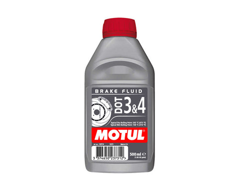 Motul Dot 3 & 4 Brake Fluid - 500ml