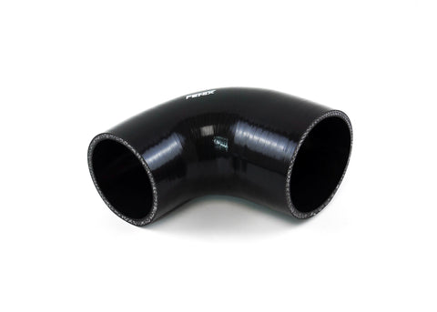 2.5" - 3.0" / 63mm - 76mm Silicone Hose Elbow Reducer - 90°