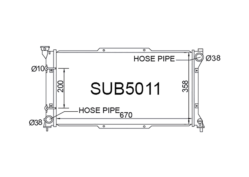 Subaru Legacy & Outback BD / BG / BK 1994-1998 [Non-Turbo]