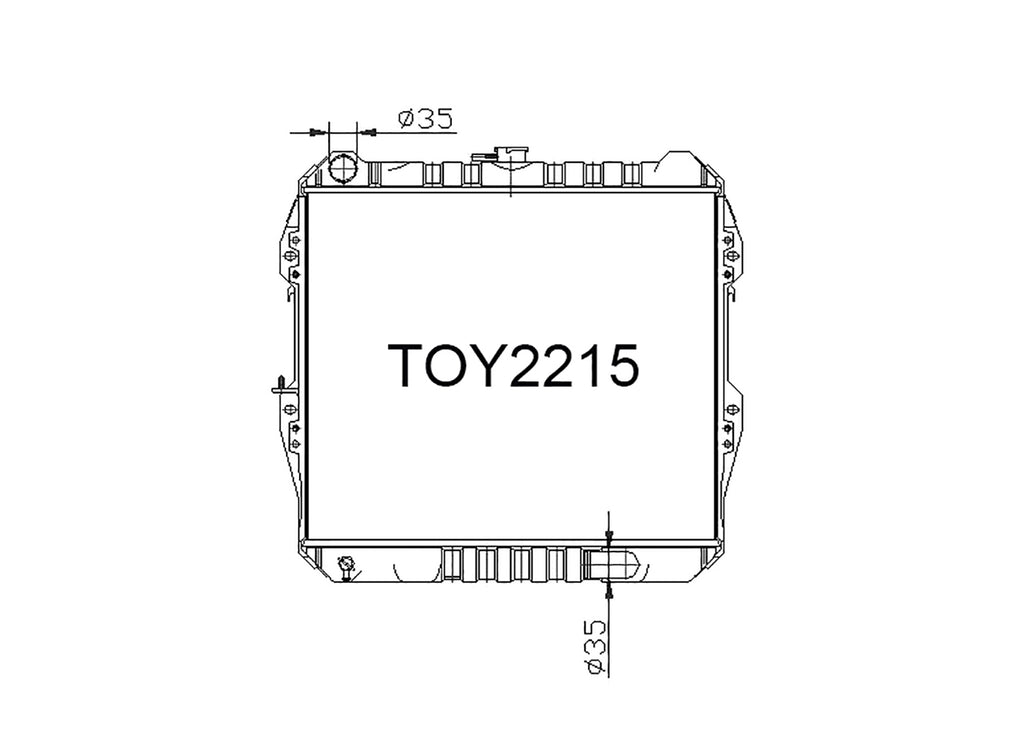 Toyota Hilux RN90 / RN100 2.4L Petrol 1988-1997