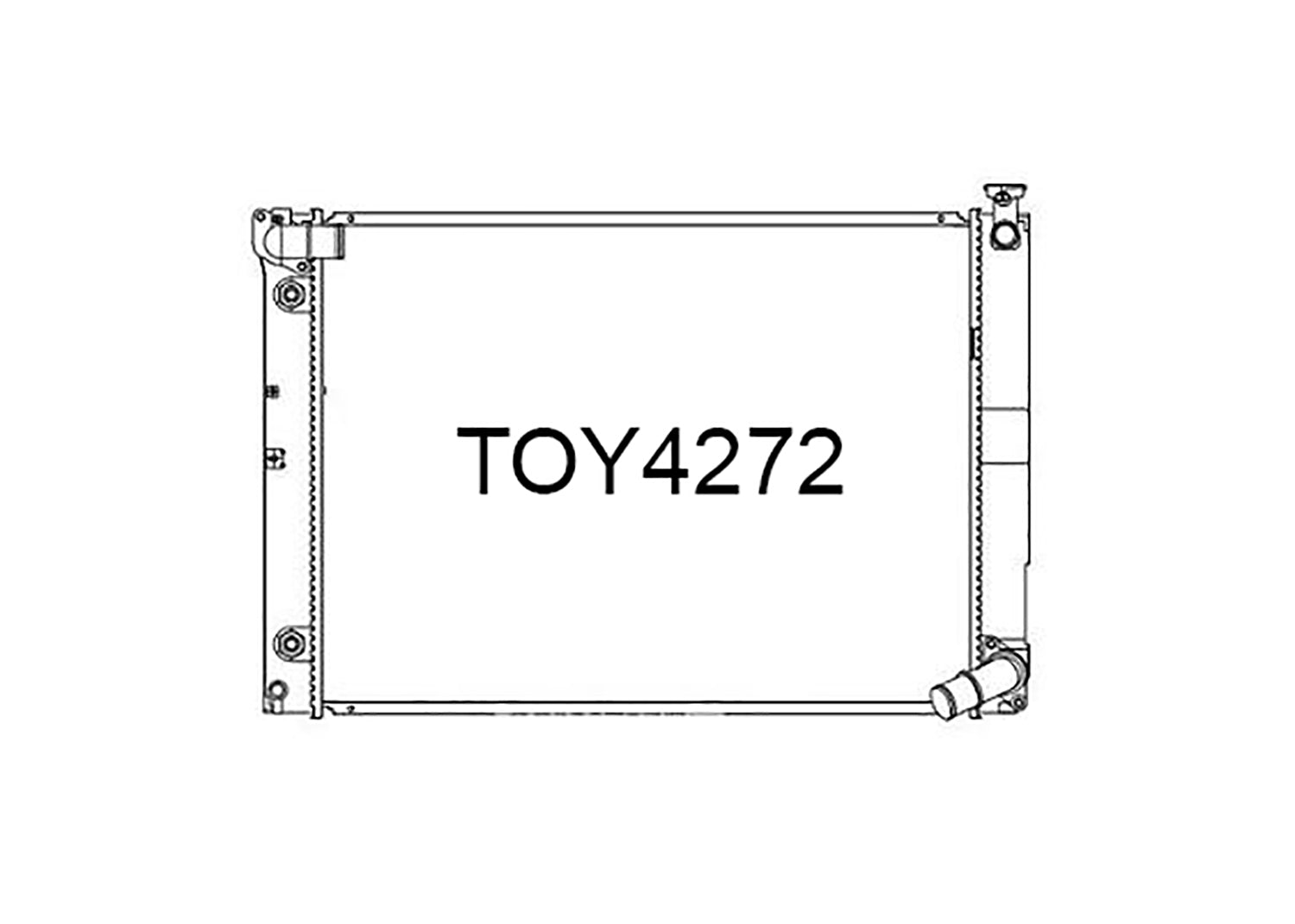 Toyota Harrier ACU30 2.4L Petrol 2003-2013 – Fenix Radiators